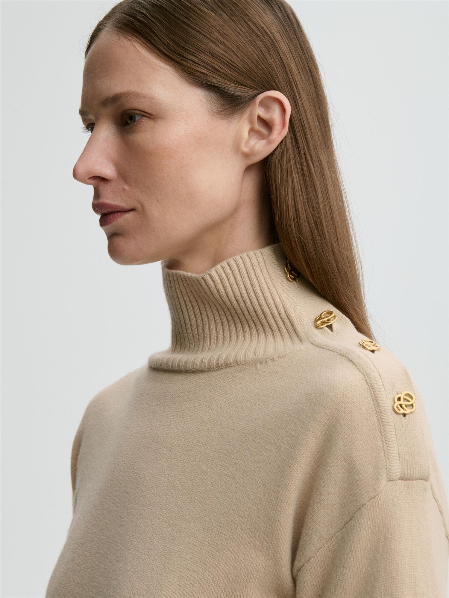 VANILLE Wool Sweater Old Beige