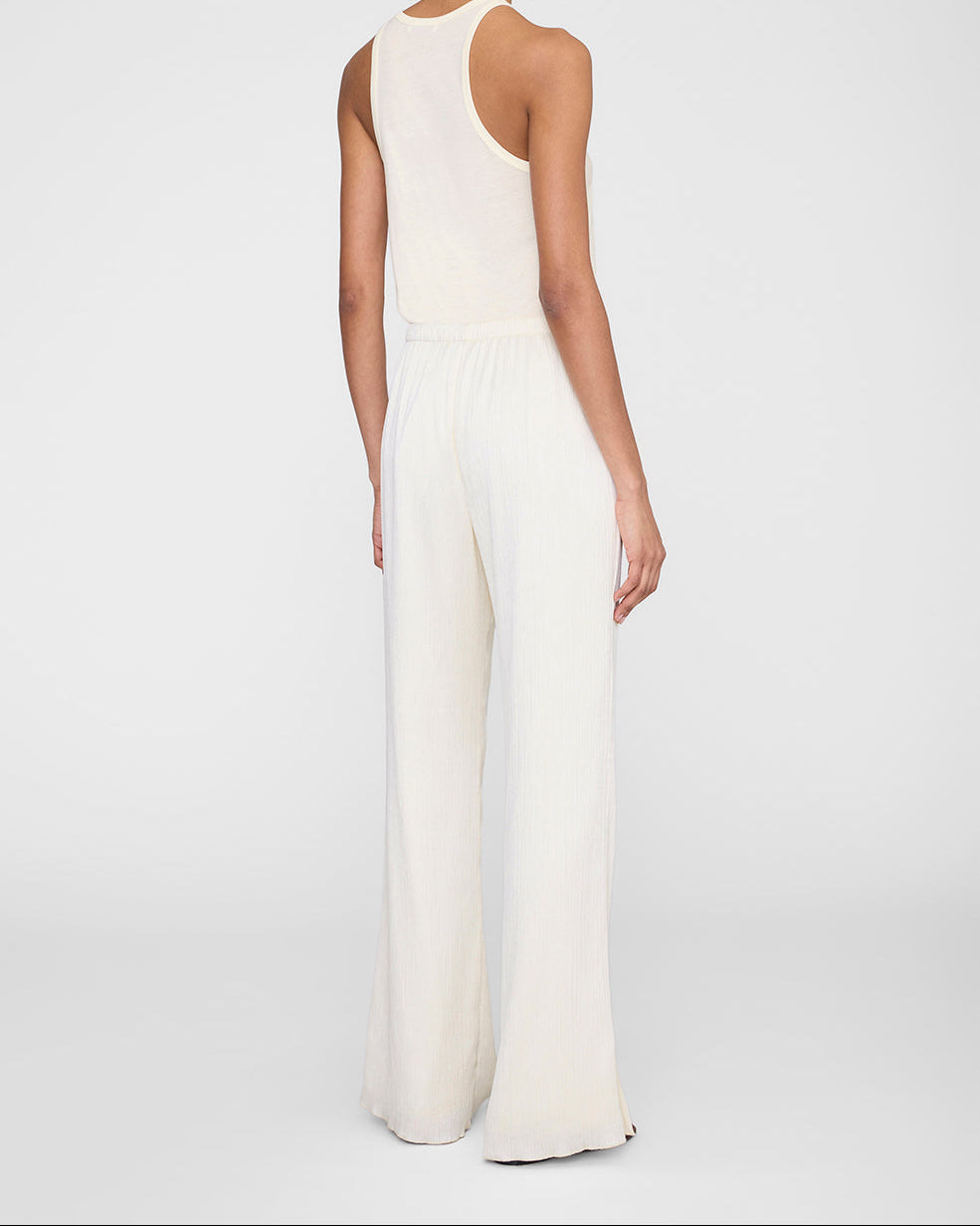 ADEN VISCOSE BLEND PANTS CREAM