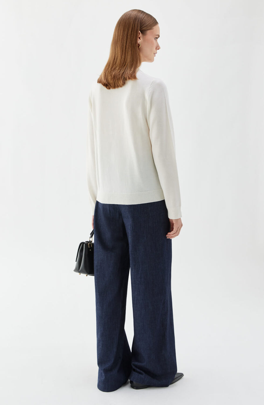 KEE WOOL CARDIGAN ECRU
