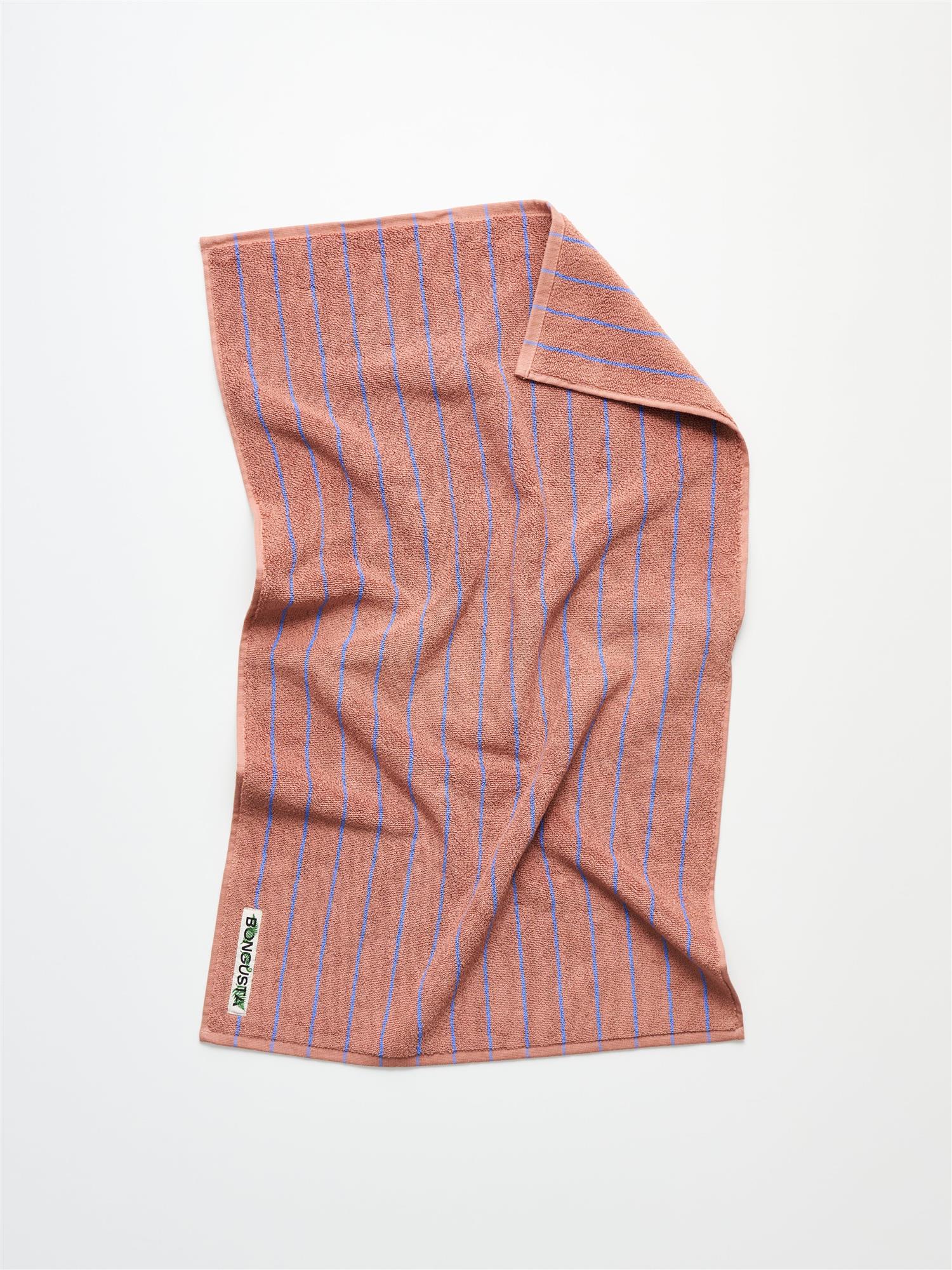 NARAM BATH TOWEL 70x140cm camel/ultramarine
