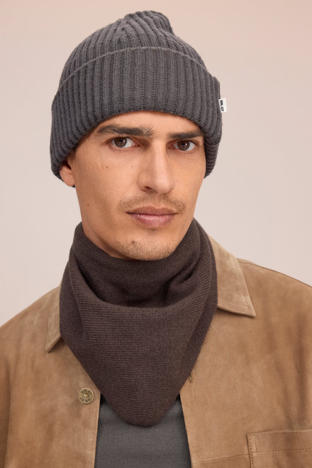 Triangle 6623 Smooth Wool Scarf Earthwood