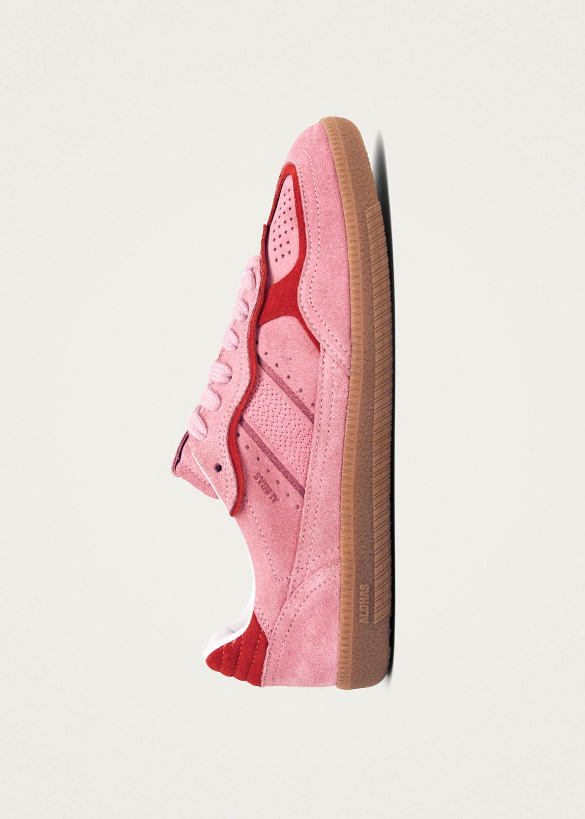 TB.490 Leather Sneakers Rife Sea Pink