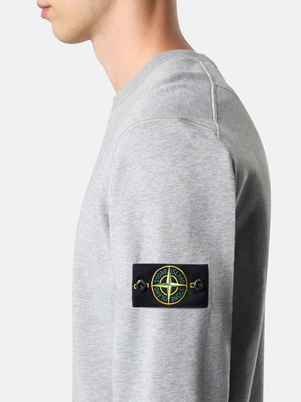 ORGANIC COTTON SWEATSHIRT GREY Melange