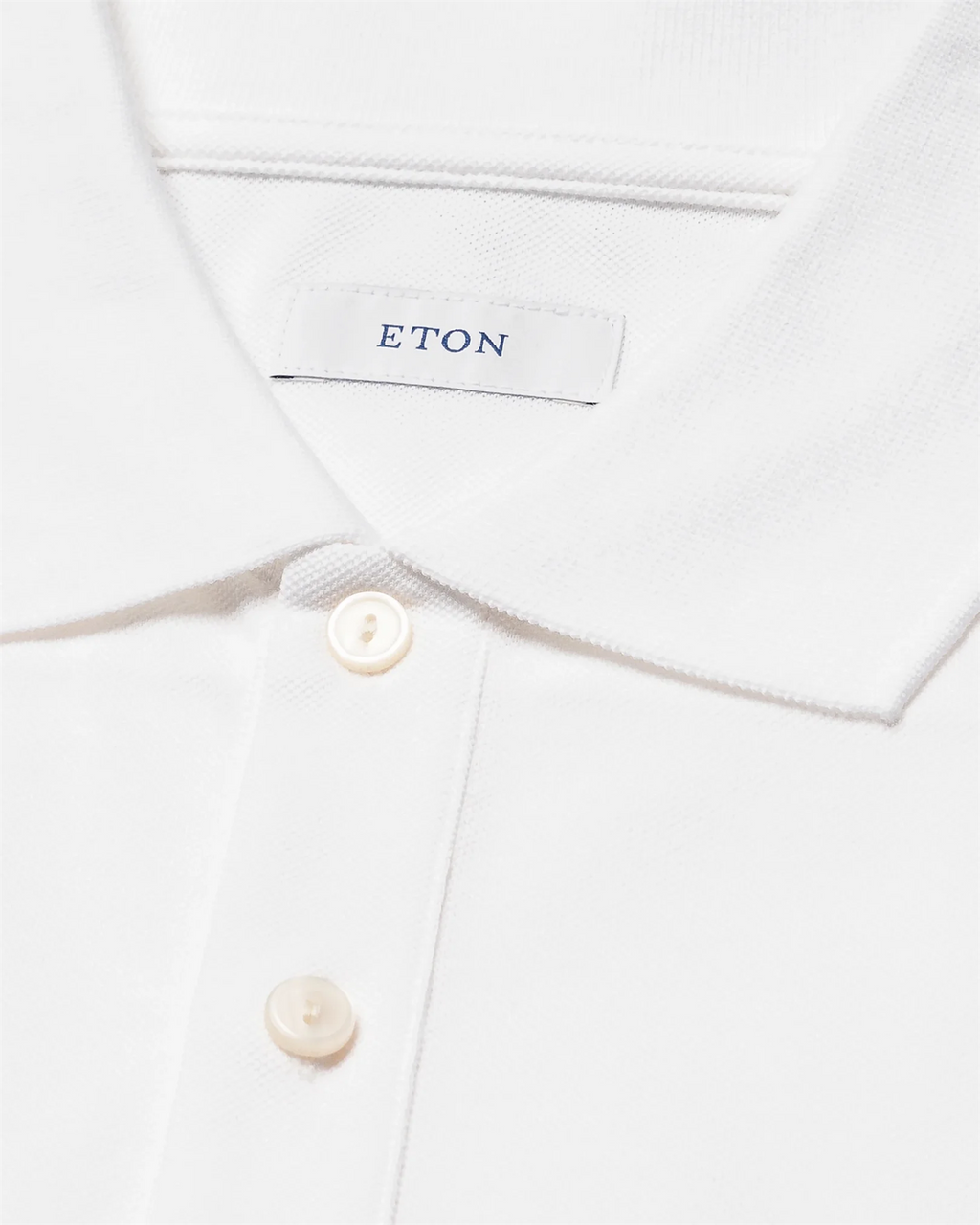 Pima Cotton Pique Polo T-Shirt White