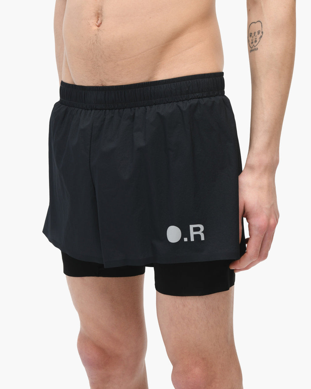 Layered Shorts BLACK