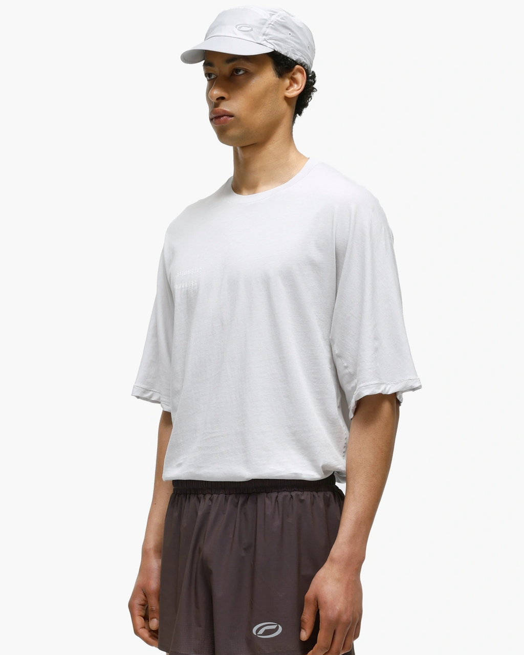 Running Cotton T-Shirt COOL GREY