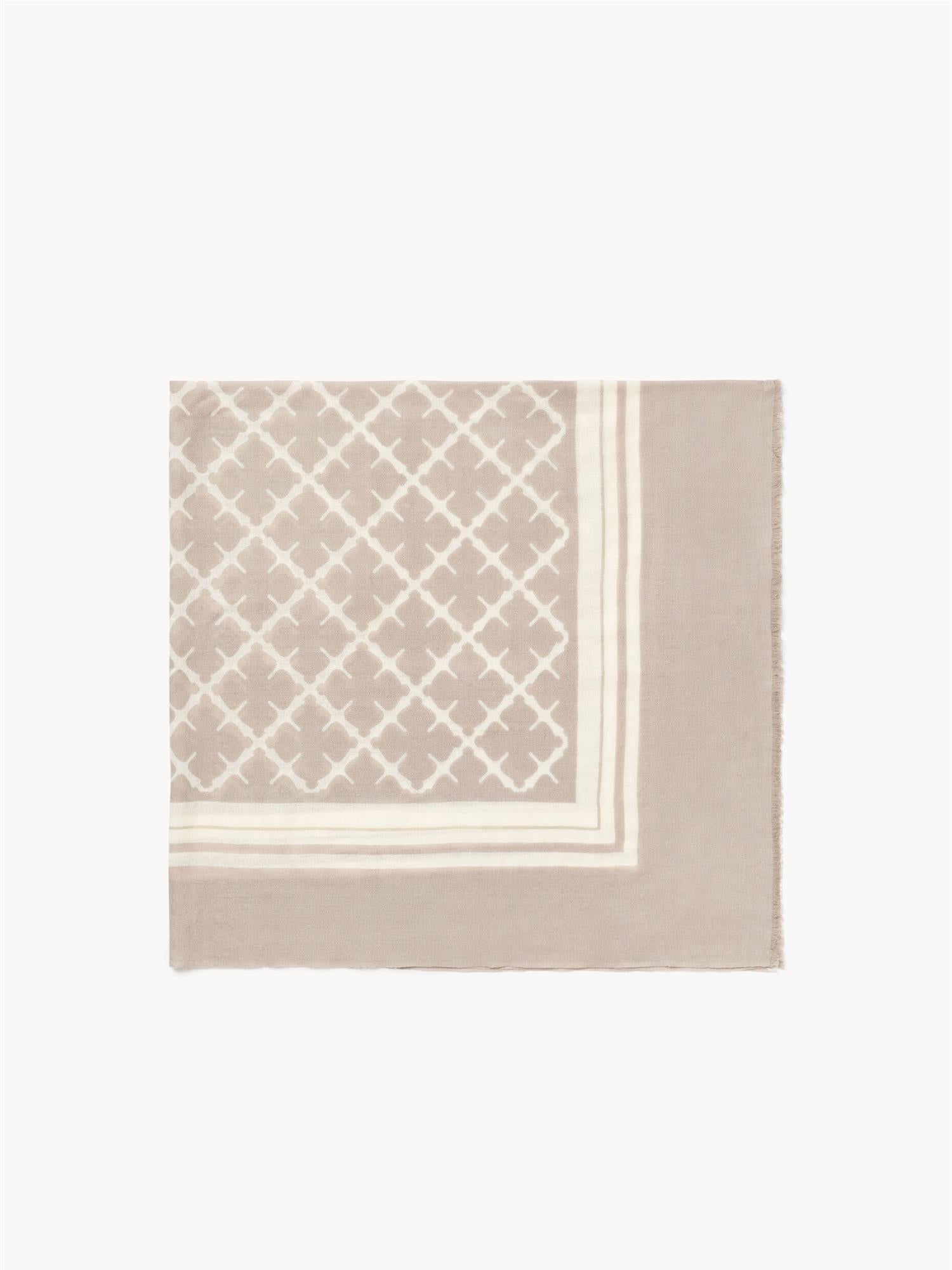 CORNELIS Wool Scarf Feather