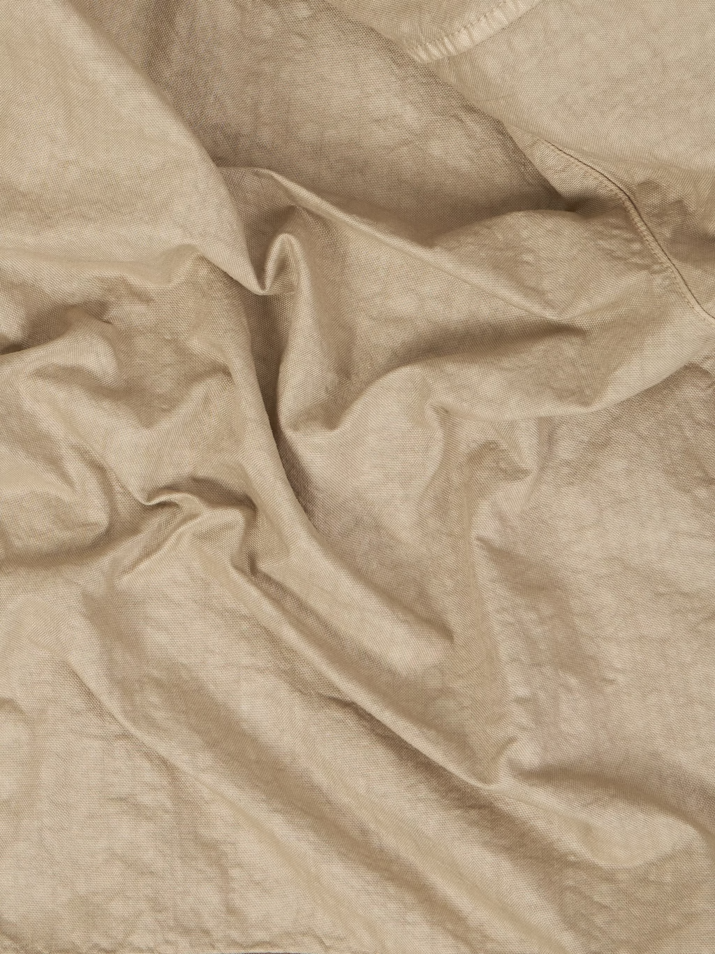 ORGANIC-LOOK NYLON PANAMA-TC JACKET DESERT