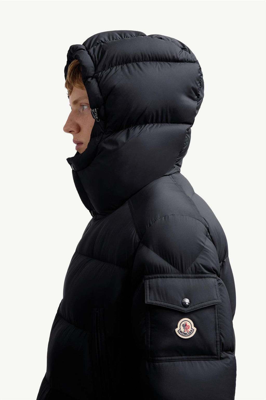 BRETAGNE SHORT DOWN PARKA NAVY