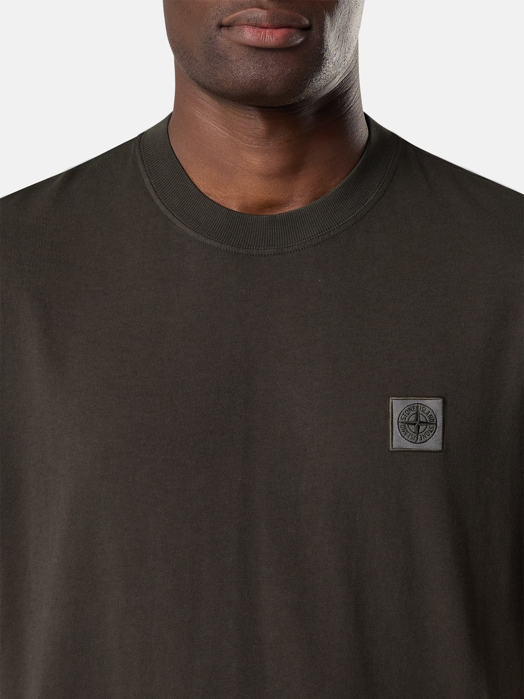 COMBED ORGANIC COTTON T-SHIRT COAL GREY