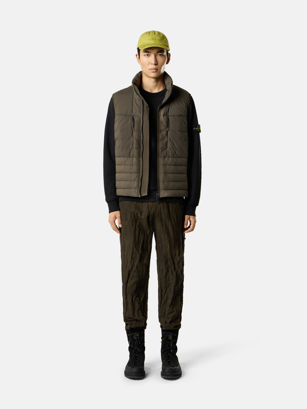 ORGANIC COTTON SWEATSHIRT BLACK