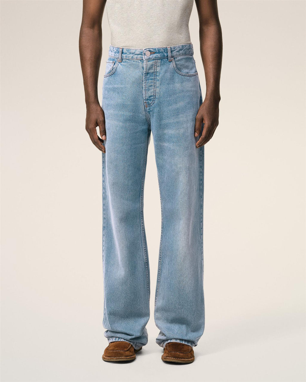 LARGE FIT JEANS USED BLUE