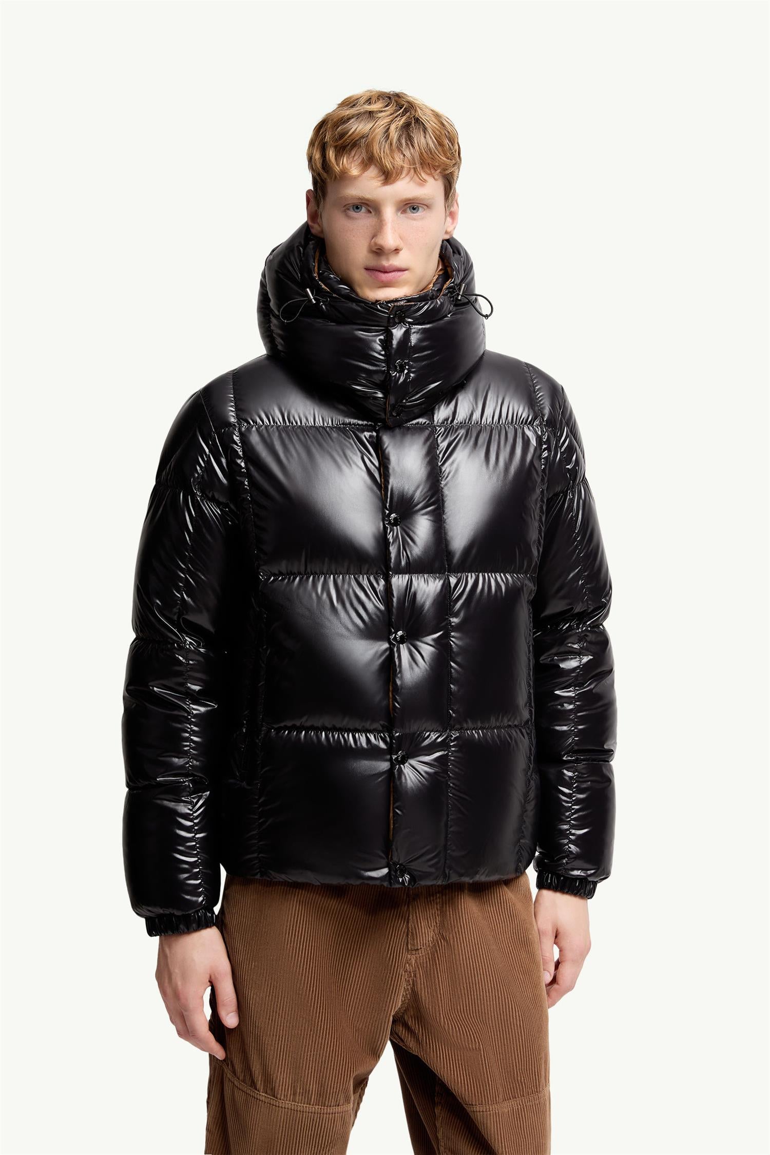 PARANA SHORT DOWN JACKET BLACK