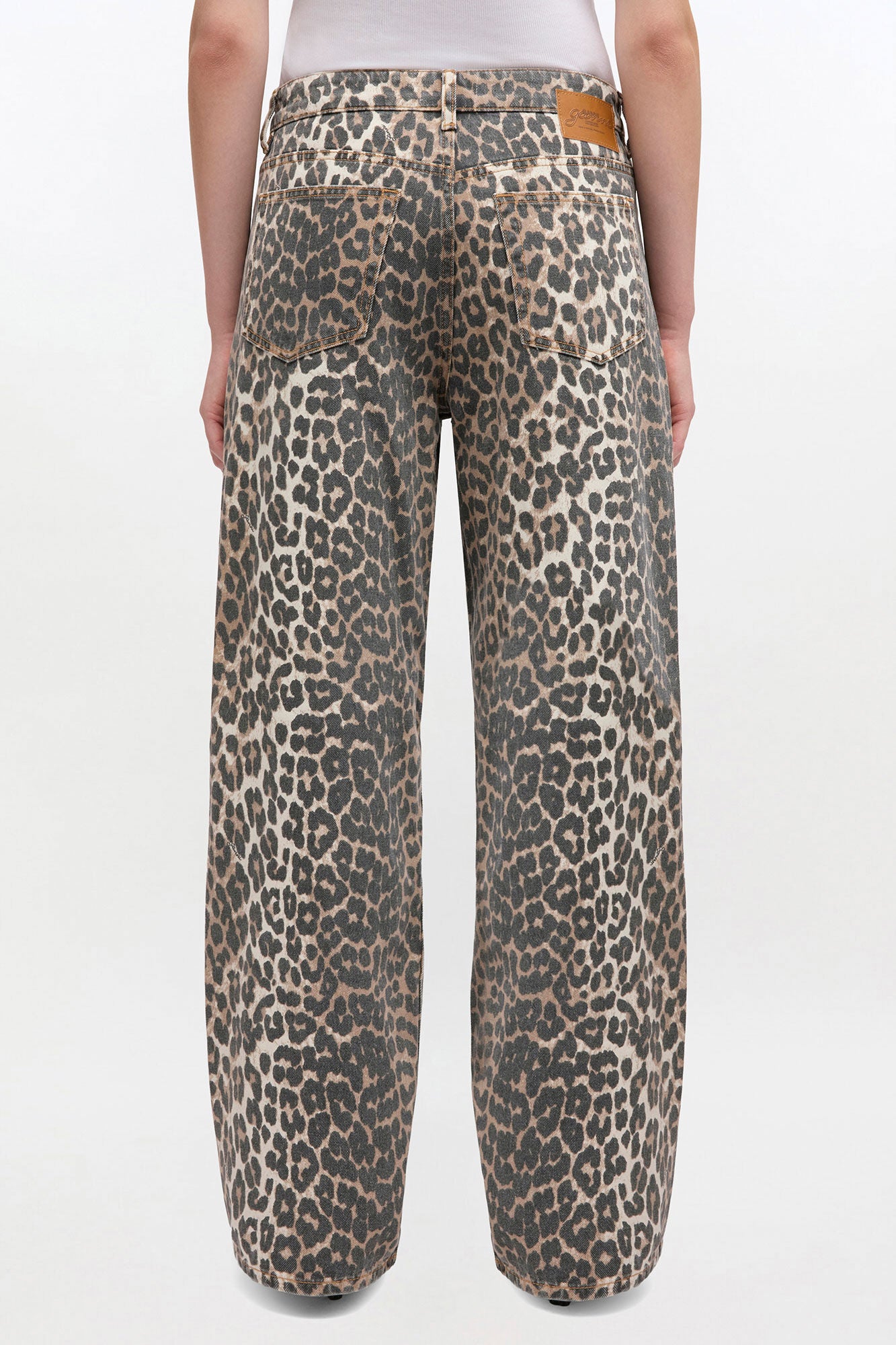 Izey Boyfriend Jeans Leopard