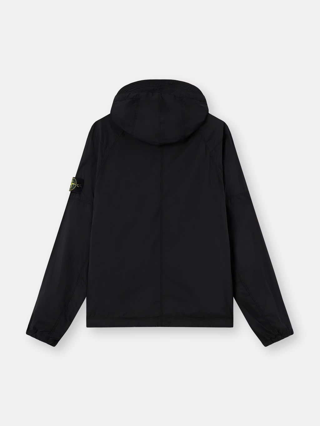 ULTRALIGHT NYLON HOODED JACKET BLACK