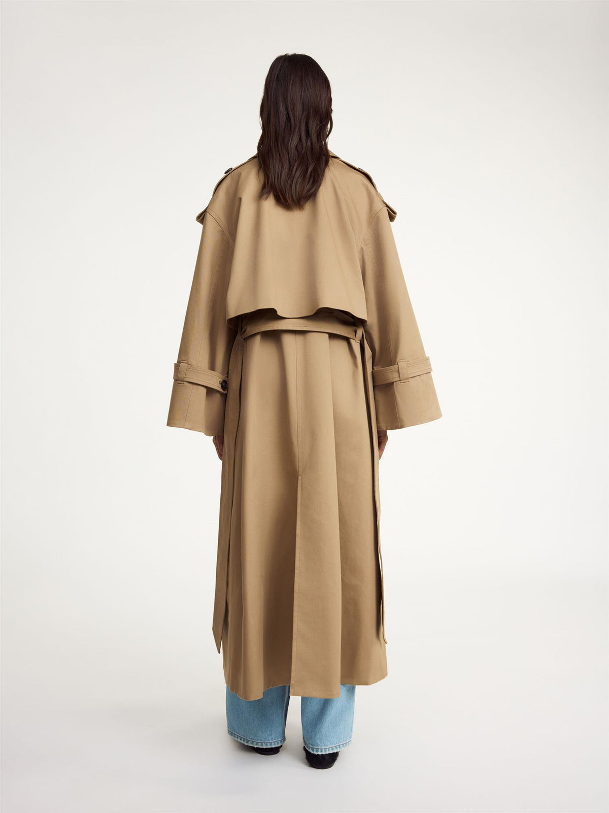 Alaya trench coat Fosil