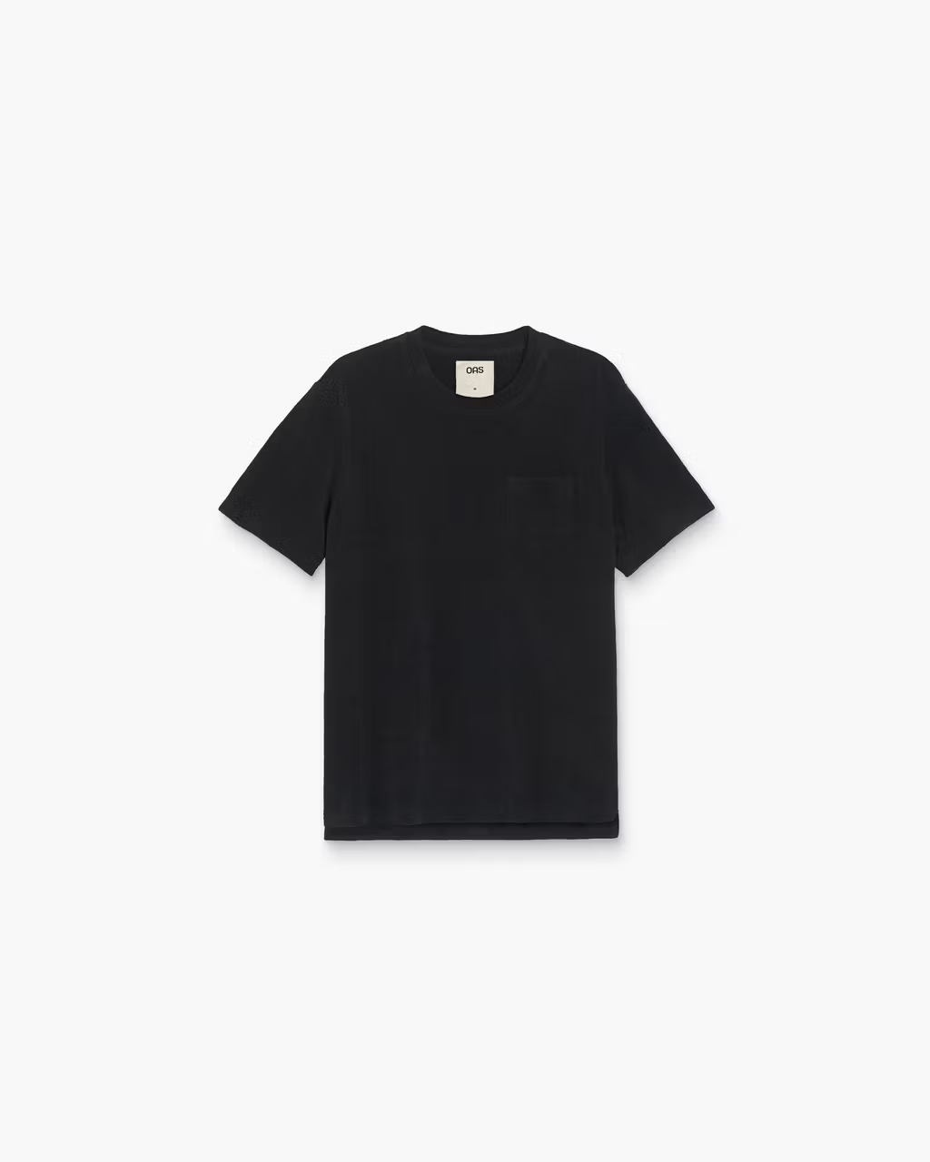 Cotton Terry T-Shirt Black