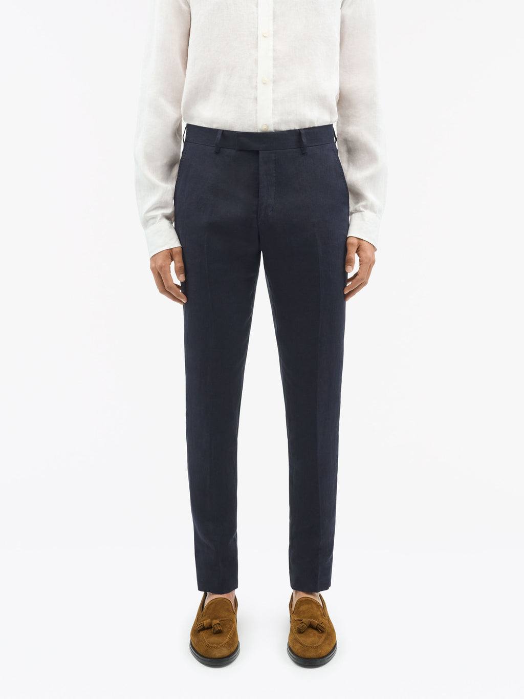 Tenuta Linen Trousers Dark Blue