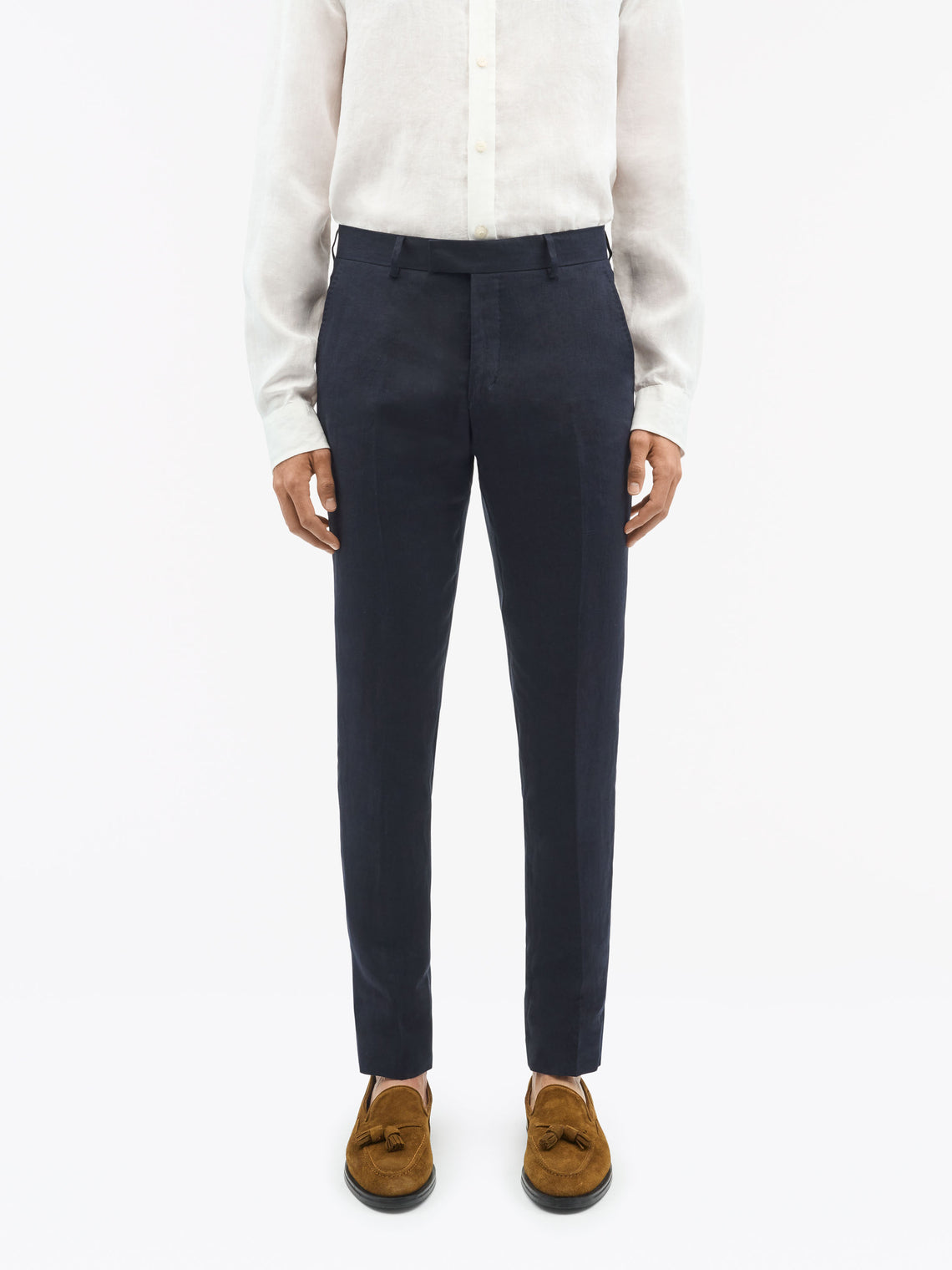 Tenuta Linen Trousers Dark Blue
