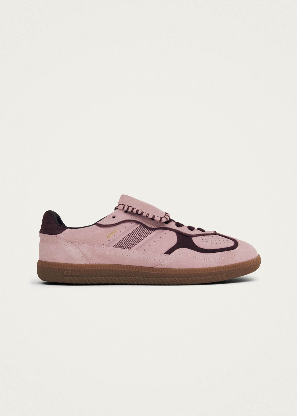 TB.490 CLUB SUEDE LEATHER SNEAKERS Pink