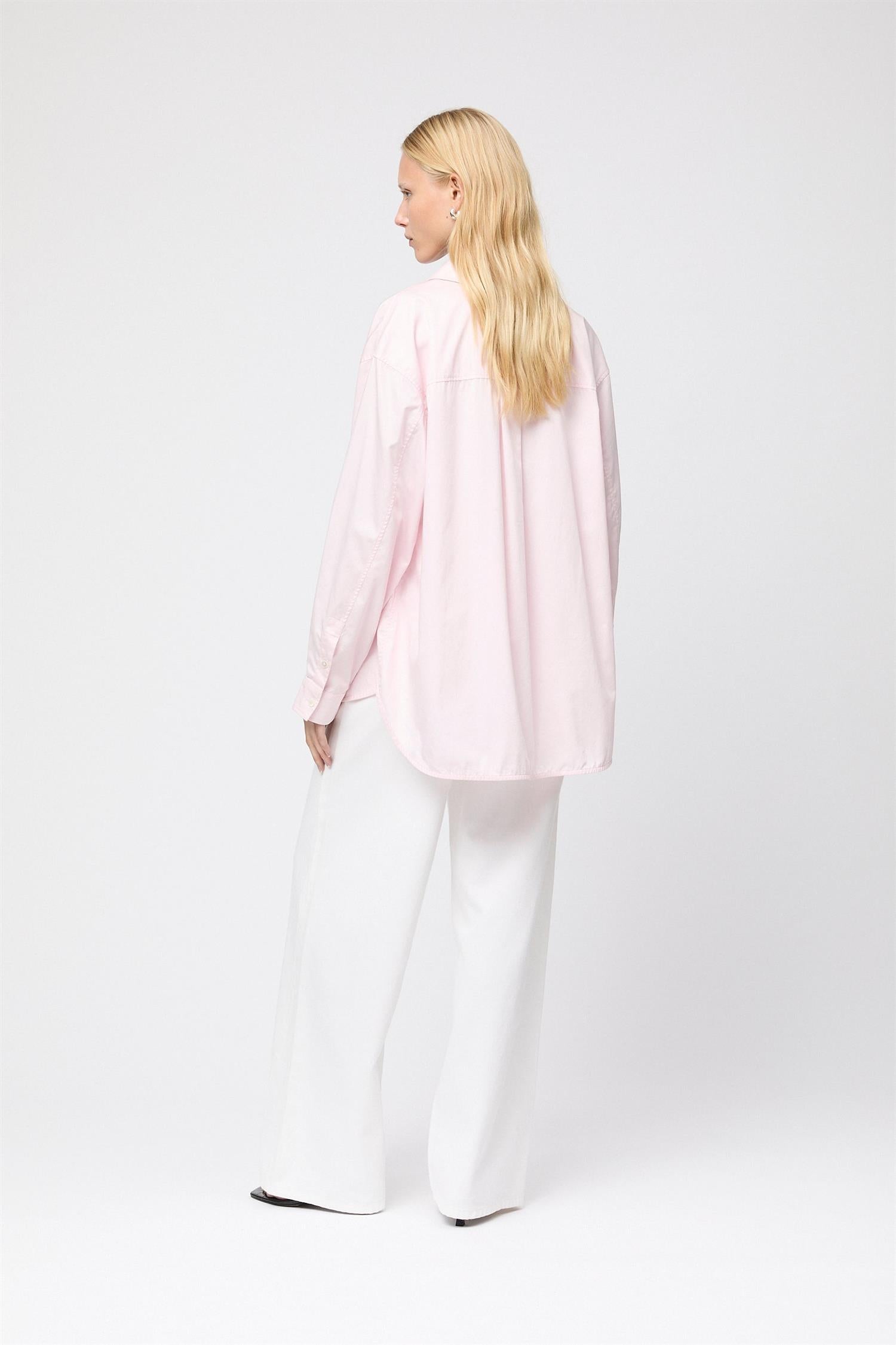 Poplin Workwear Shirt Pastel Pink
