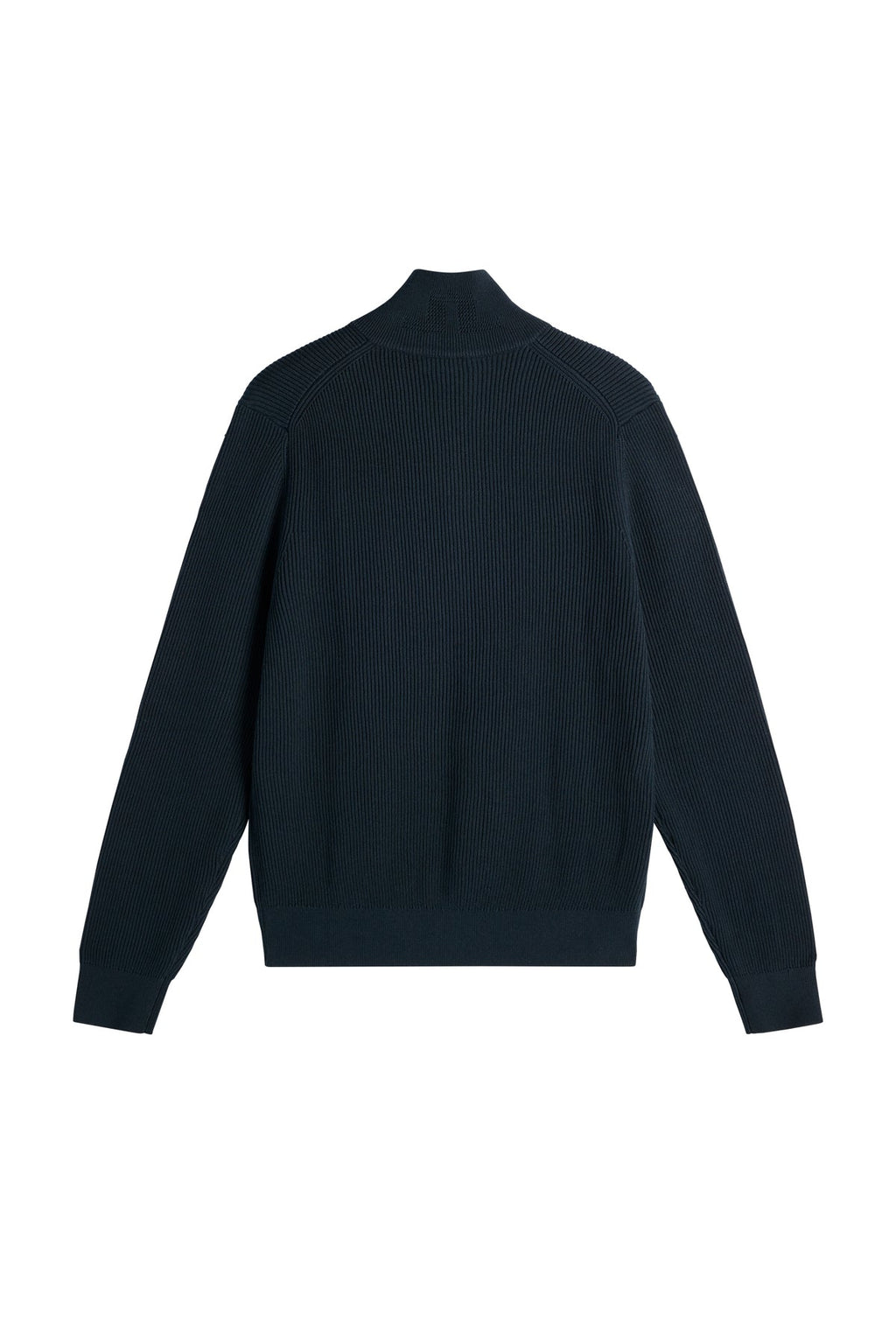 Alexis RIBBED COTTON Full Zip SWEATER JL Navy