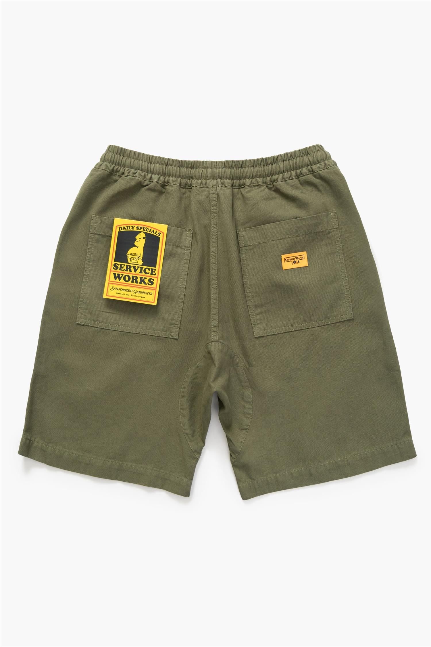 Classic Chef Shorts Olive