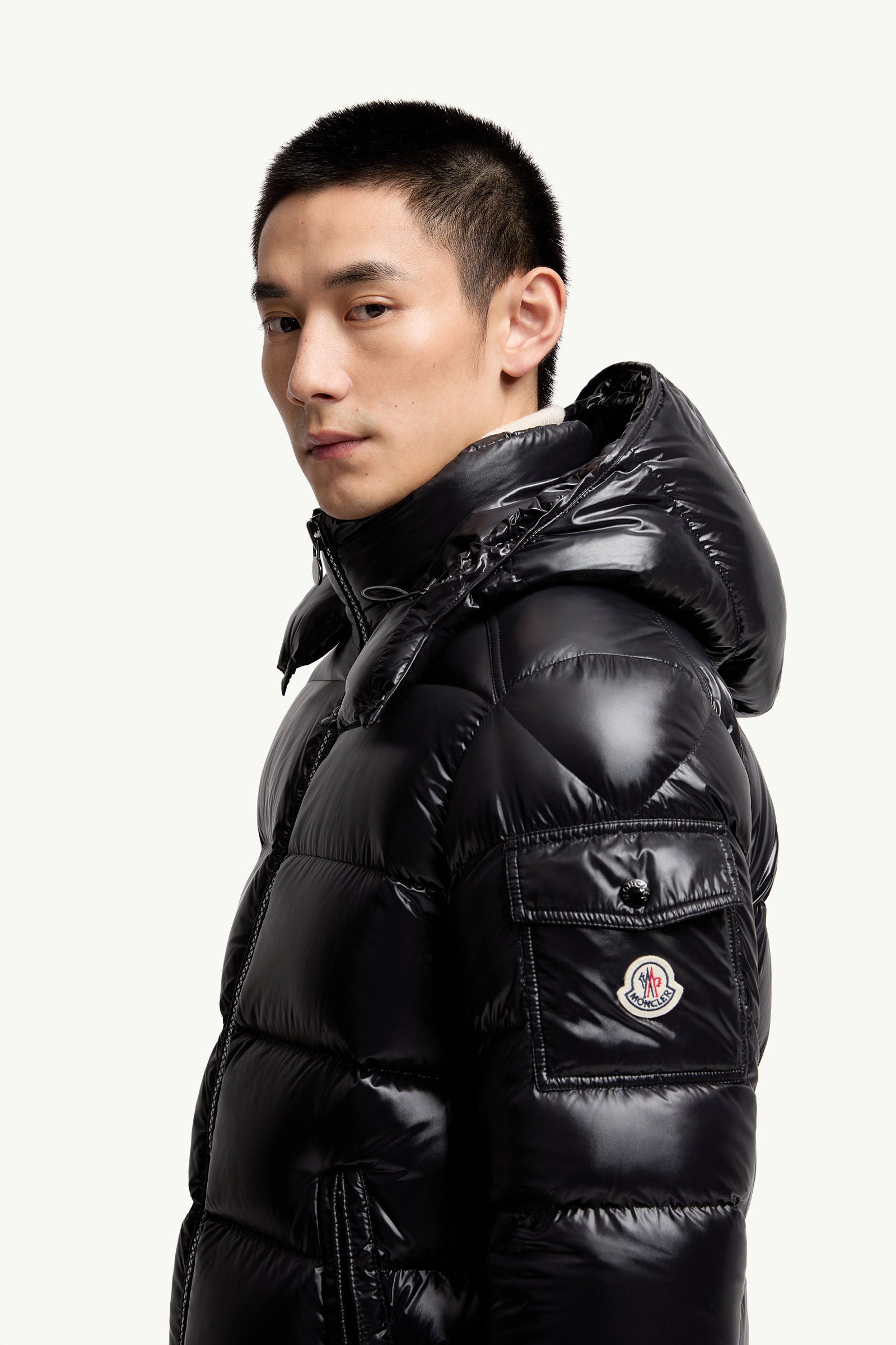 MAYA SHORT DOWN JACKET BLACK