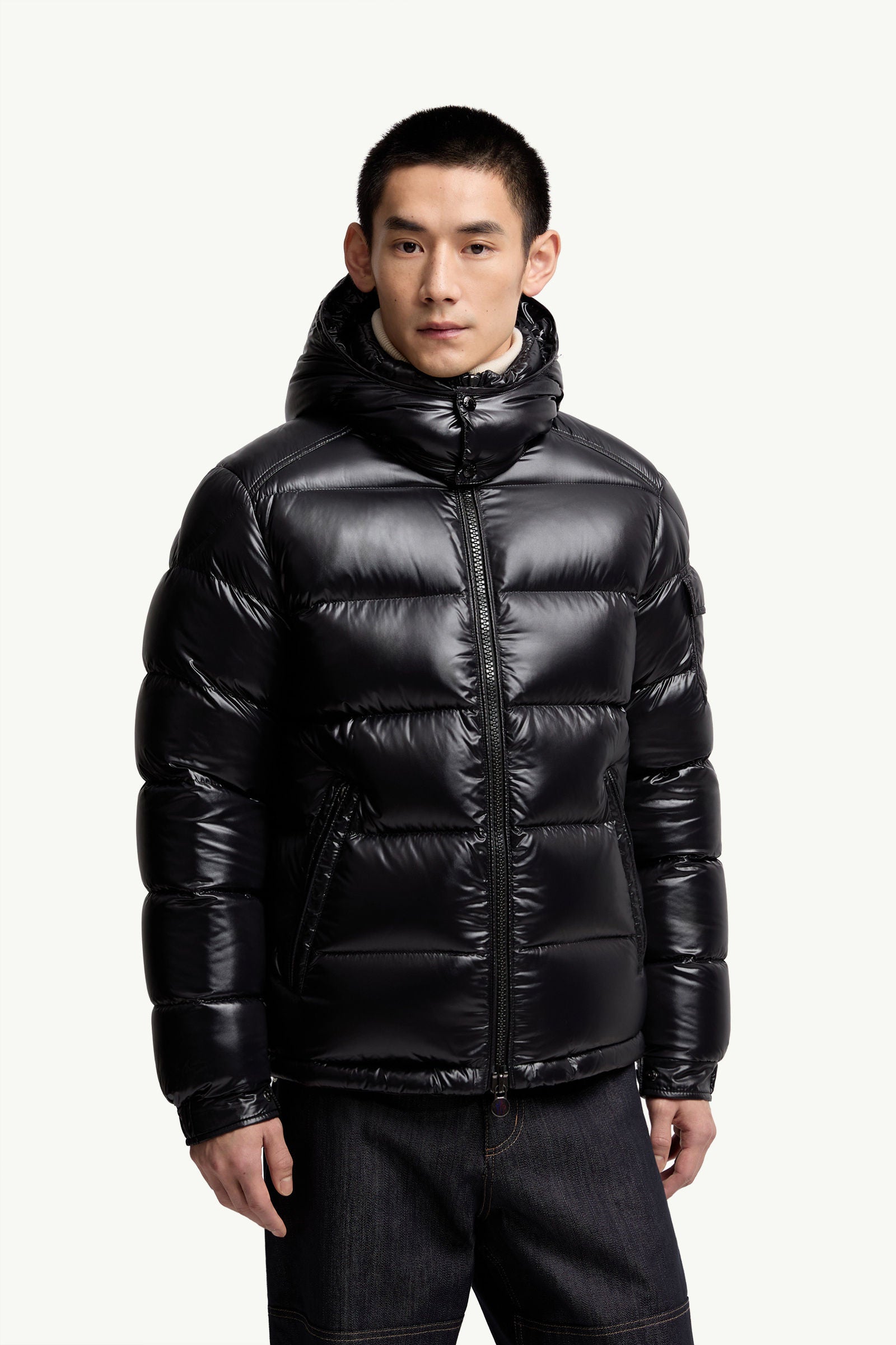 MAYA SHORT DOWN JACKET BLACK