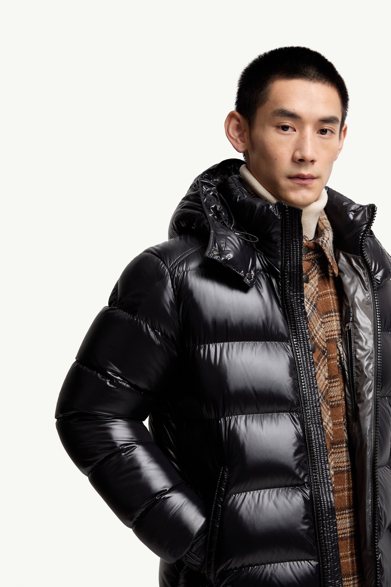 MAYA SHORT DOWN JACKET BLACK