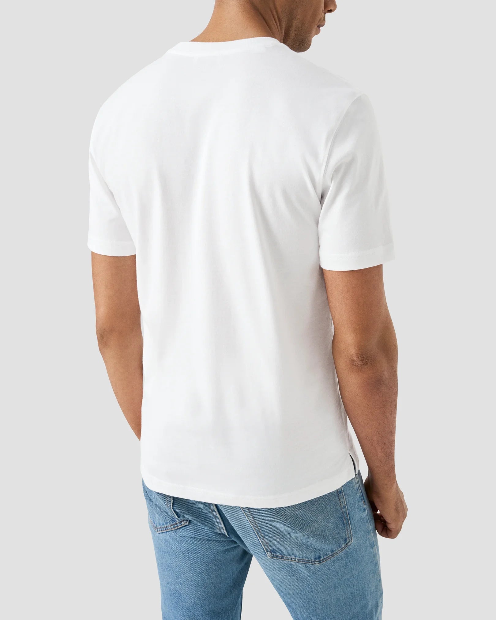 Single Jersey Supima Cotton T-shirt White