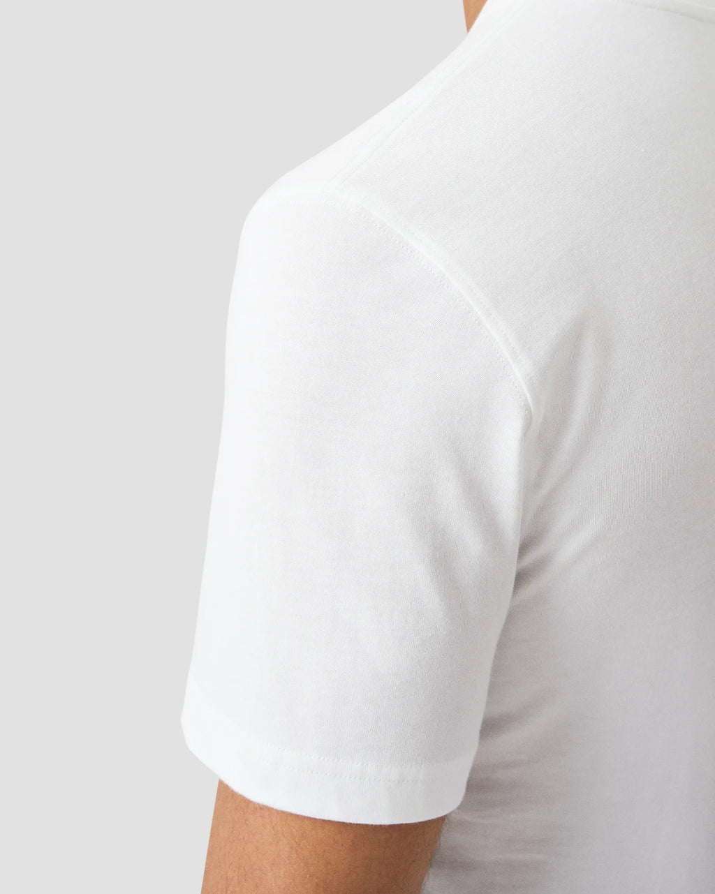 Single Jersey Supima Cotton T-shirt White