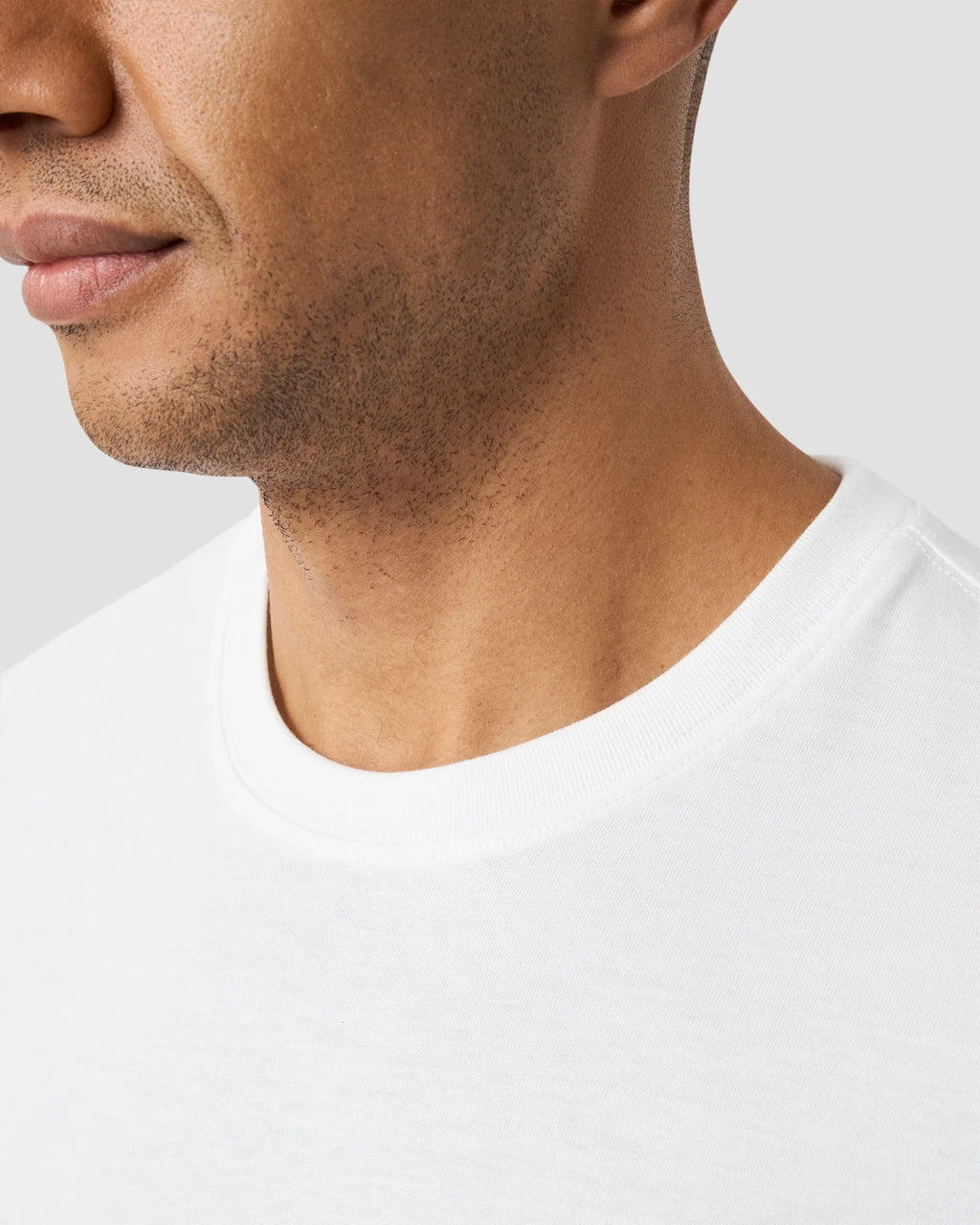 Single Jersey Supima Cotton T-shirt White